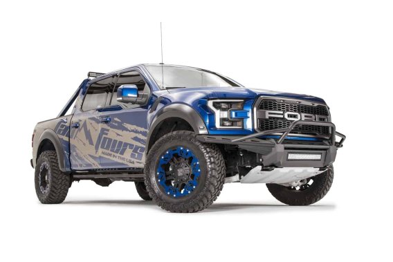 Fab Fours FF17-D4372-1 Aero Front Bumper For 17-20 Ford F-150