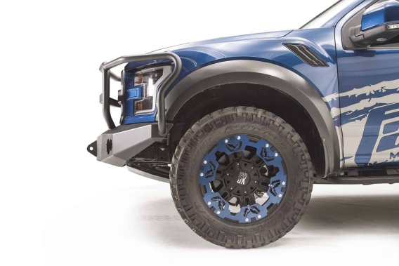 Fab Fours FF17-H4350-1 Premium Winch Front Bumper For 17-20 Ford F-150