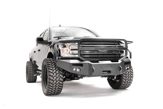 Fab Fours FF18-H4550-1 Premium Winch Front Bumper For 18-20 Ford F-150