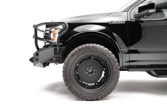 Fab Fours FF18-H4550-1 Premium Winch Front Bumper For 18-20 Ford F-150