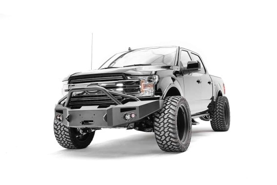 Fab Fours FF18-H4552-1 Premium Winch Front Bumper For 18-20 Ford F-150