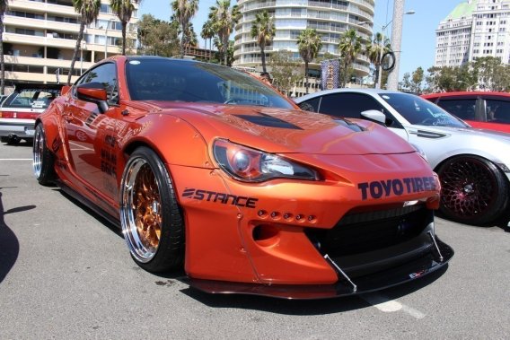 APR Performance Carbon Fiber Wind Splitter With Rods fits 2013-2016 Scion/Subaru FR-S/ BRZ Rocket...