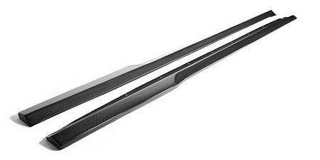 APR Performance Carbon Fiber Side Rocker Extensions Audi A5 fits 2007-2010 Audi A5