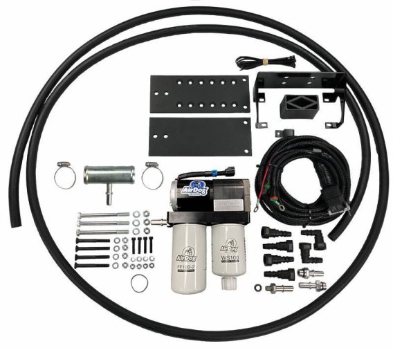 1998.5-2004 Dodge Cummins Airdog 150 Air Fuel Separation System with Draw Straw Kit