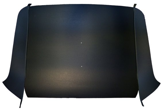 1956 Ford Truck AcoustiShield Large Window 3-Piece Original Style Headliner with ABS Leather