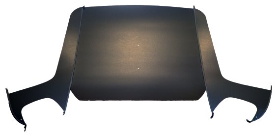 1956 Ford Truck Small Window QuietRide AcoustiShield Original Style 3-Piece Headliner ABS Leather