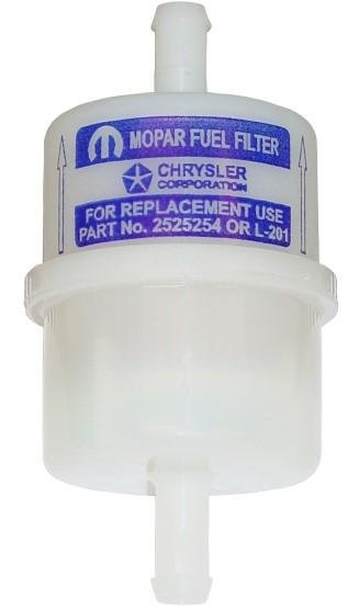 1963-1967 & 1968 Mopar Super Stock only, Dark Blue Logo Fuel Filter Kit