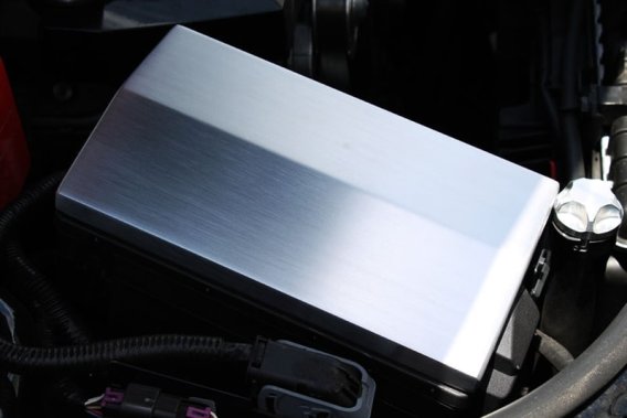 2010-2015 Camaro Billet Aluminum Fuse Box Cover