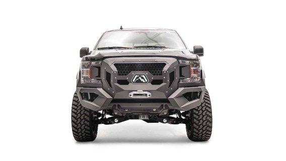 Fab Fours GR4500-1 Grumper Front Winch Bumper For 18-20 Ford F-150