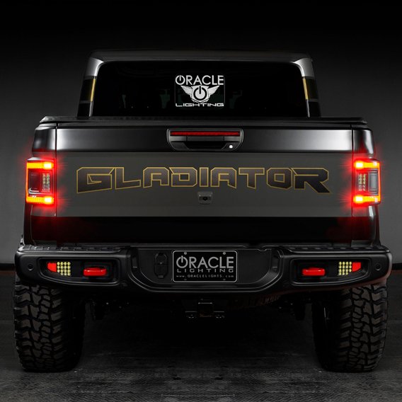 ORACLE Lighting Flush Mount LED Tail Lights for Jeep Gladiator JT