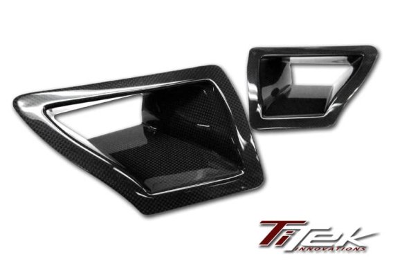 Nissan 350Z Carbon Fiber Dual Air Ducts