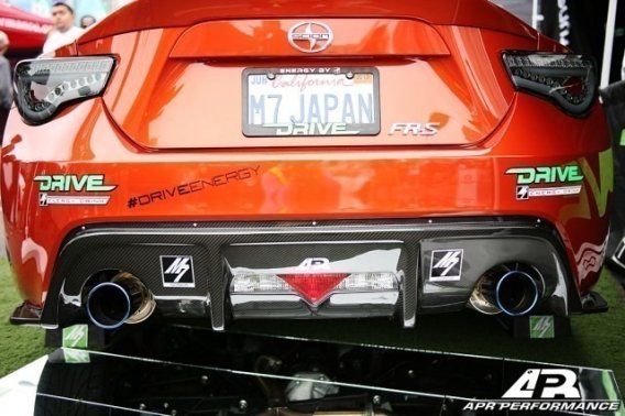 APR Performance Carbon Fiber Rear Valance fits 2013-2016 Scion/Subaru FRS/BRZ