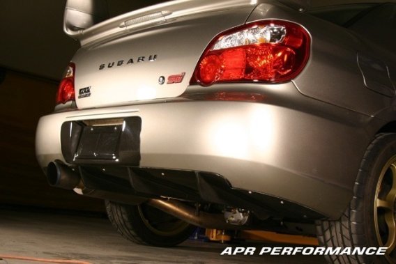 APR Performance Carbon Fiber License Plate Frame fits 2004-2007 Subaru WRX/STI
