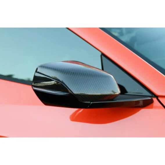 2020-2025 Chevrolet Corvette C8 & C8 Z06 APR Replacement Carbon Fiber Mirror Covers