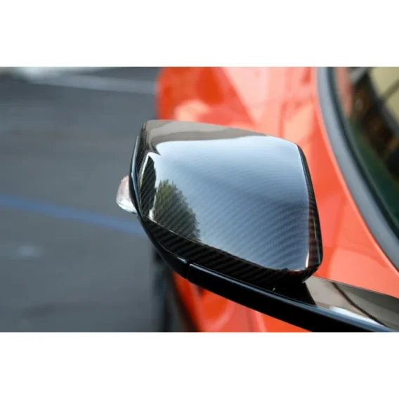 2020-2025 Chevrolet Corvette C8 & C8 Z06 APR Replacement Carbon Fiber Mirror Covers