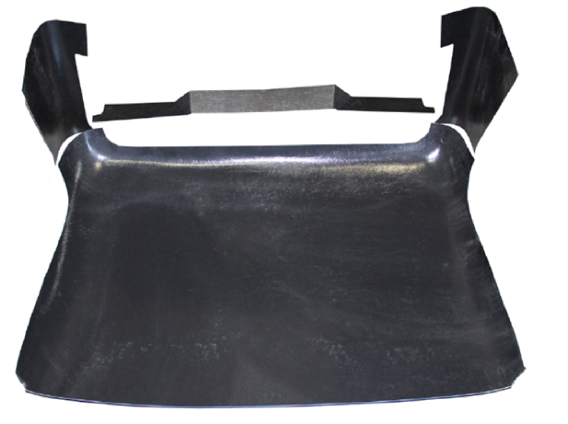 1966-73 Jeepster Commando QuietRide Solutions AcoustiTrunk Molded Headliner and Quarter Panels Se...