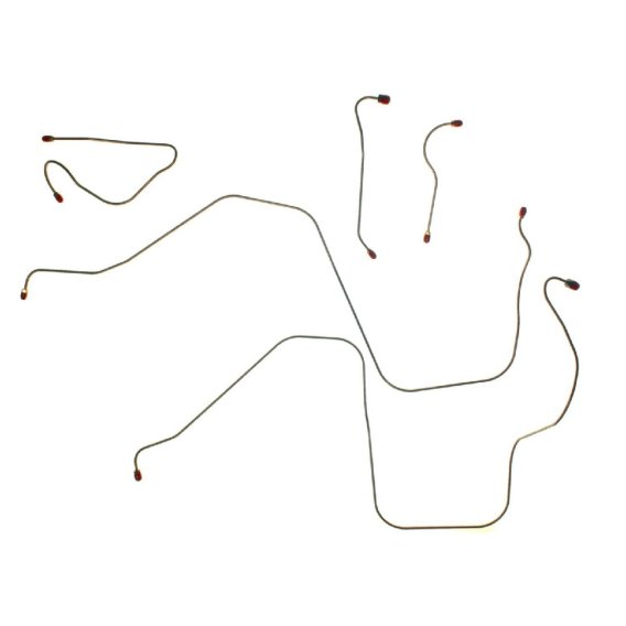1968-1969 AMC Ambassador The Right Stuff Front Brake Hydraulic Line Kit