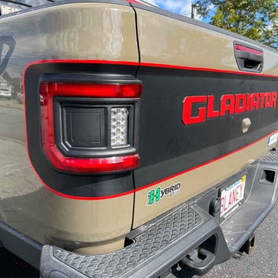 ORACLE Lighting Flush Mount LED Tail Lights for Jeep Gladiator JT