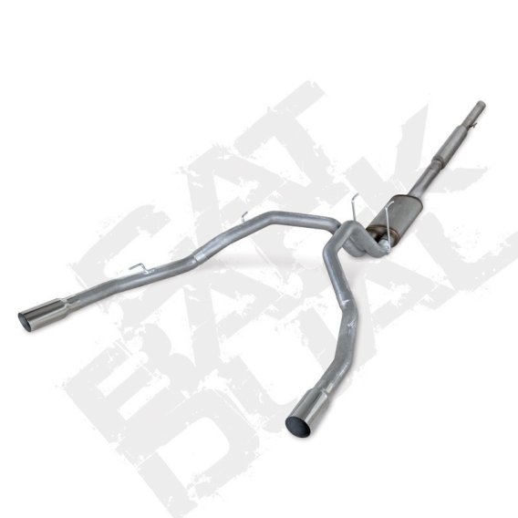 Diamond Eye K3222S 409 Stainless Steel Exhaust System Kit