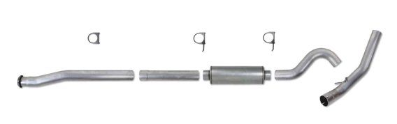 Diamond Eye K3330S 409 Stainless Steel Exhaust System Kit