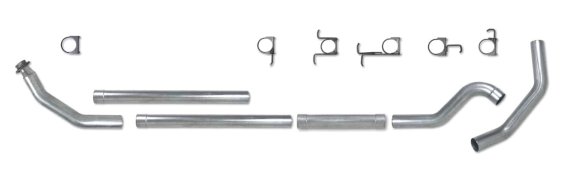 Diamond Eye K4212S-RP 409 Stainless Steel Exhaust System Kit