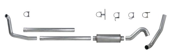 Diamond Eye K4324A Aluminized Exhaust System Kit