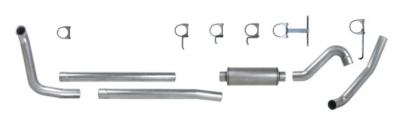 Diamond Eye K4328A Aluminized Exhaust System Kit