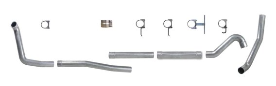 Diamond Eye K4332A-RP Aluminized Exhaust System Kit