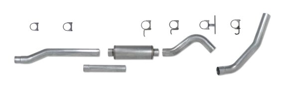 Diamond Eye K4338A Aluminized Exhaust System Kit