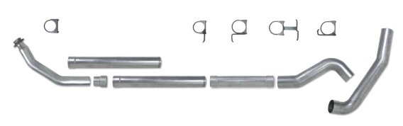 Diamond Eye K5216A-RP Aluminized Exhaust System Kit