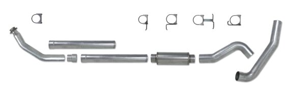 Diamond Eye K5216A Aluminized Exhaust System Kit