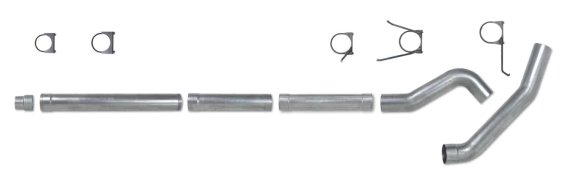 Diamond Eye K5244A-RP Aluminized Exhaust System Kit