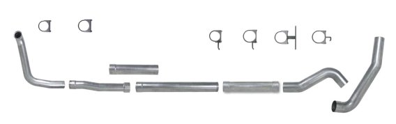 Diamond Eye® K5322A-RP Aluminized Exhaust System Kit