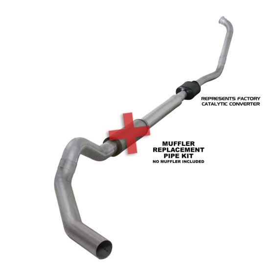 Diamond Eye® K5342A-RP Aluminized Exhaust System Kit