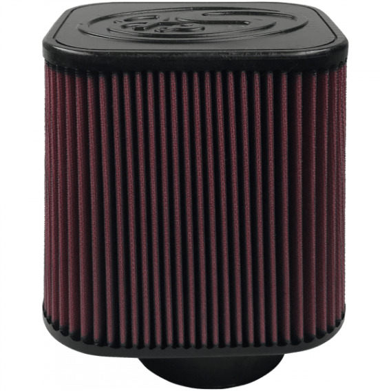 Air Filter For Intake Kits 75-1532, 75-1525 Oiled Cotton Cleanable Red S&B KF-1000