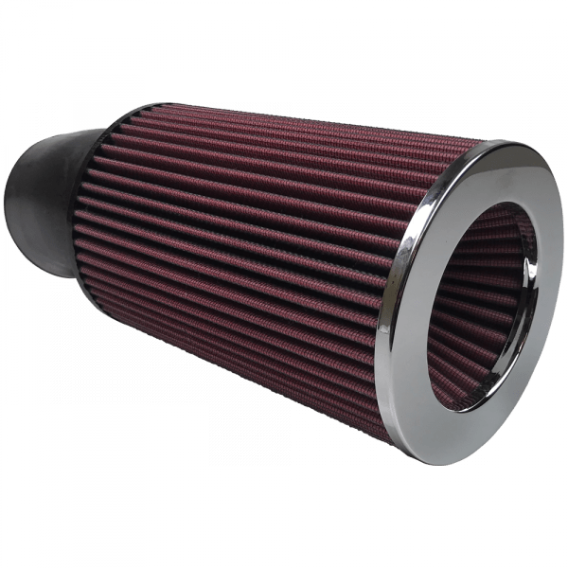 Air Filter For Intake Kits 75-3025-1,75-3017-2 Oiled Cotton Cleanable Red S&B KF-1007