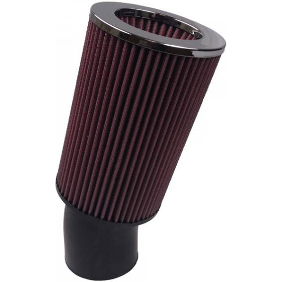 Air Filter For Intake Kits 75-3025-1,75-3017-2 Oiled Cotton Cleanable Red S&B KF-1007