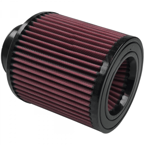 Air Filter For Intake Kits 75-2557 Oiled Cotton Cleanable 7 Inch Red S&B KF-1015