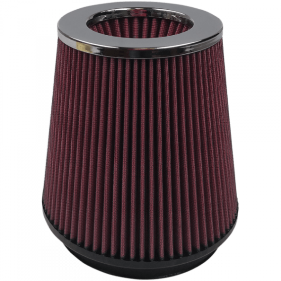 Air Filter For Intake Kits 75-2557 Oiled Cotton Cleanable 6 Inch Red S&B KF-1016