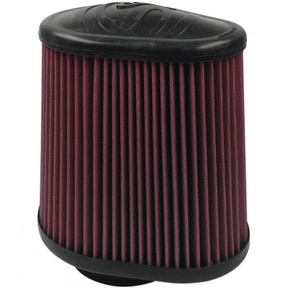 Air Filter For Intake Kits 75-5104,75-5053 Oiled Cotton Cleanable Red S&B KF-1050