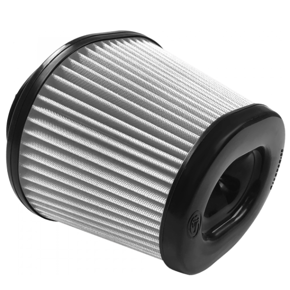 Air Filter For Intake Kits 75-5105,75-5054 Dry Expandable White S&B KF-1051D