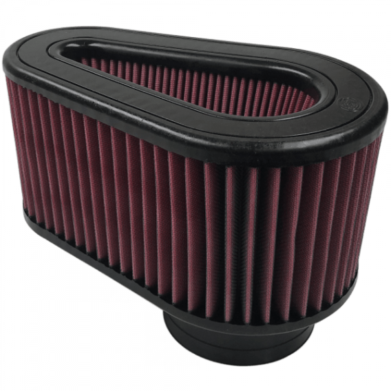 Air Filter For Intake Kits 75-5032 Oiled Cotton Cleanable Red S&B KF-1054