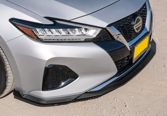 2019-2022 Nissan Maxima Front Lip Splitter [Matte Black] - KB12845MB Stillen Exterior Styling
