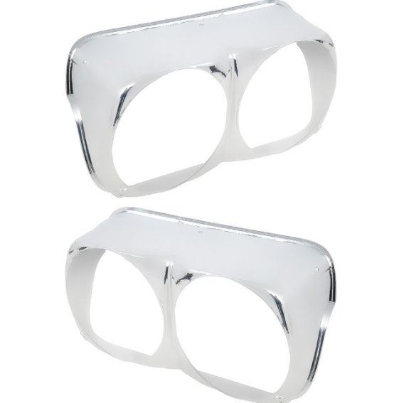 1968 Impala / Caprice / Bel Air / Biscayne  Front Headlamp Bezels