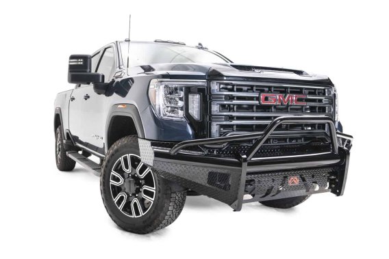 Fab Fours GM20-S5062-1 Elite Front Bumper For 20 GMC Sierra 2500 HD GMC Sierra 3500 HD