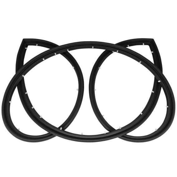 Metro SUPERsoft (LM 121-N) RH Rear-Cargo Door Seals For 1980-86 GMC C2500 Suburban