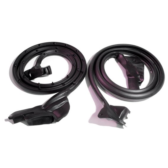 Metro SUPERsoft (LM 19-A) Molded Door Seals w/ Clips & Molded Ends For 1990-1996 Chevrolet Corvet...
