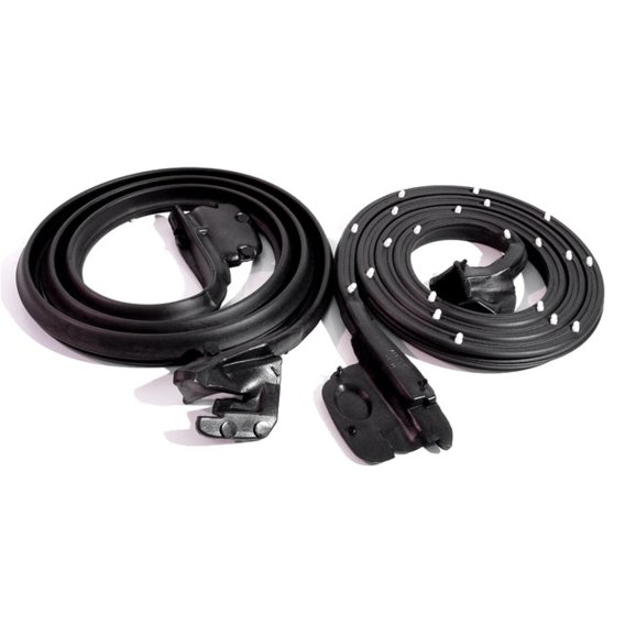 Metro SUPERsoft (LM 22) Molded Door Seals w/Clips & Molded Ends For 1967 Chevrolet Camaro
