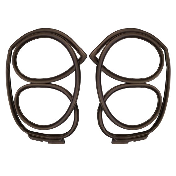 Metro (LM 23-N) Front Door Seals For 1966-67 Dodge Coronet 4-Door Sedan