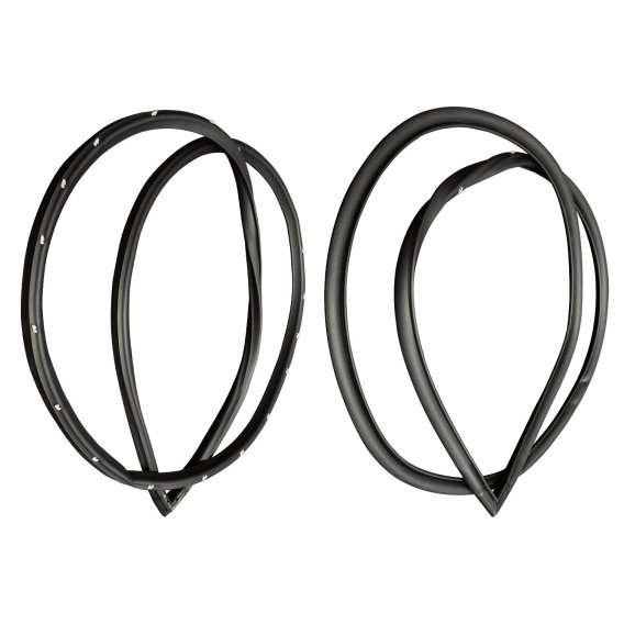 Metro SUPERsoft (LM 23-Q) Rear Door Seals For 1966-1970 Dodge Coronet